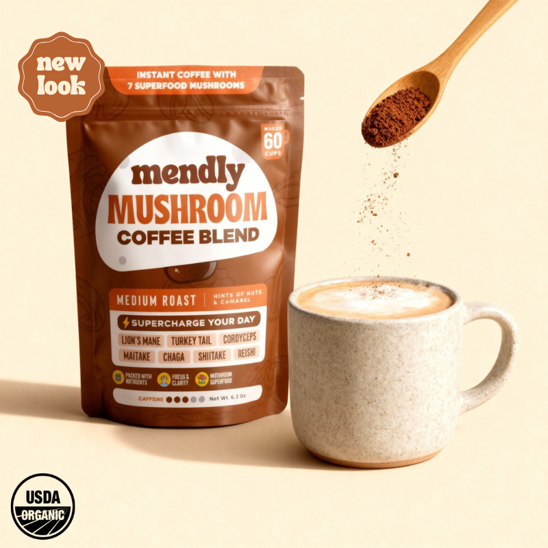 Mendly Mushroom Coffee Starter Kit